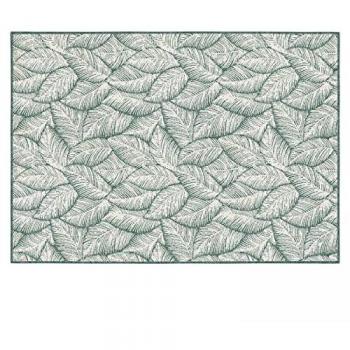 Oviala Tapis d'extérieur en polypropylène 160 × 230 cm vert Vert 160x0x230cm