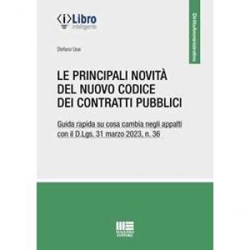Le principali novità del Codice dei contratti pubblici Stefano Usai