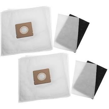 12-Component Filter and Microfleece Bag Kit for Moulinex Vacuum Models