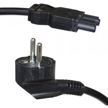 Kondator 2m Black Power Cable Type F GST18/3