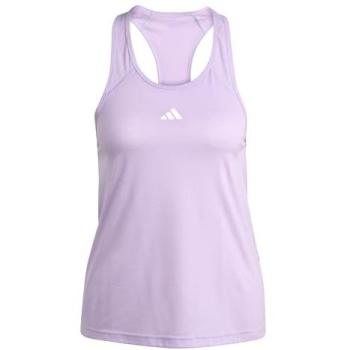 Adidas Train Essentials Women’s S Size Powder Plum/White Sleeveless Racerback Top