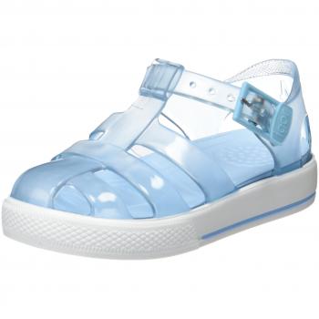 Igor Sandalia con Pulsera Unisex niños, Azul (Cristal Celeste), 19 EU