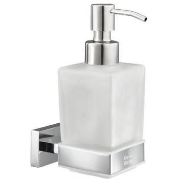 Kleine Wolke Seifenspender Meo, Glas/Edelstahl