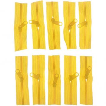 10 pièces de fermeture éclair 10 cm pour robe de poupée, accessoires de scrapbooking