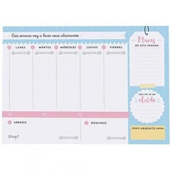 Planificador de tareas semanal
