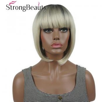Modischer Bob mit Pony