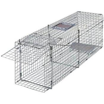 Trampa para animales salvajes galvanizada 100 cm