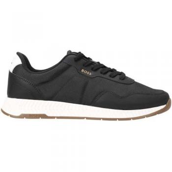 Hugo Boss Runn Black Mens Trainers – 50536481 – UK8 / EU42 / US9