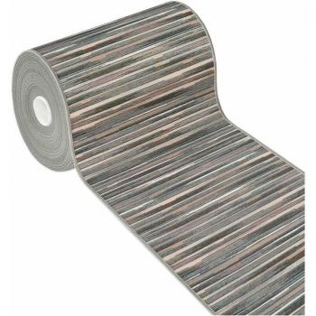 Tessitura Bambù Elegante – Tappeto Grigio 52x10 cm