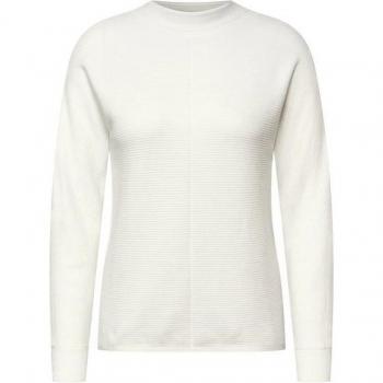 Cecil Femme Sweater à Manche Large Blanc Gr. M