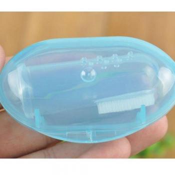 3-Color Infant Silicone Toothbrush