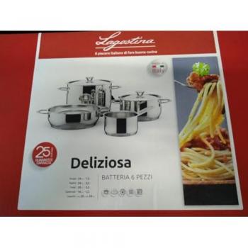 Set de Casseroles Inox 6 pièces Lagostina Deliziosa