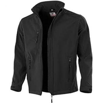 QUALITEX Arbeits-Softshelljacke schwarz, Damen: 36 Herren: S