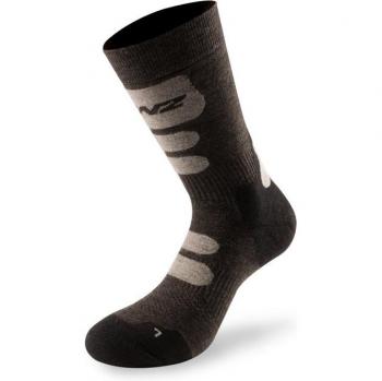 Chaussettes Lenz Trekking 8.0 Brun taille 39-41