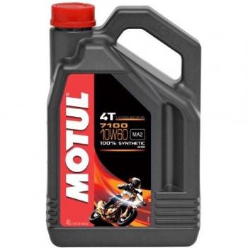 Aceite Motul 7100 10w60 4t 4l Dorado