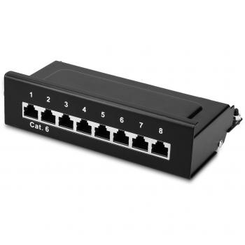 Bahía de Entrada KWM 8 RJ45 Montaje Seguro