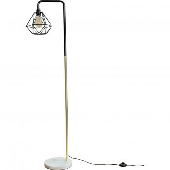 Marble Base Gold Floor Lamp