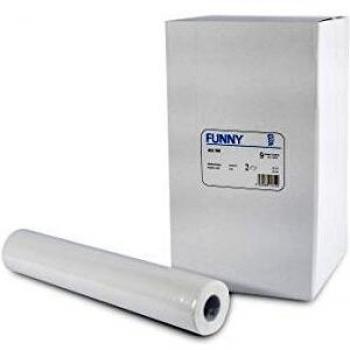 Funny cellulose 59 cm rouleaux d'hygiène blanc brillant (Lot de 1 x 9)