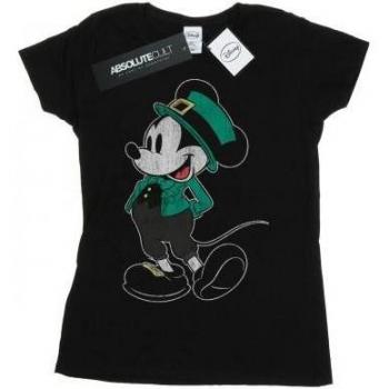 Mickey Mouse St. Patrick's Day Women's Cotton Tee