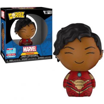 Iron Man Ironheart Unmasked NYCC 2018 Collector's Dorbz