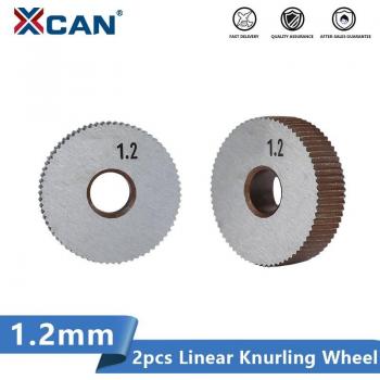 XCAN 1,2mm Rändelrad Drehwerkzeug 2 Stück
