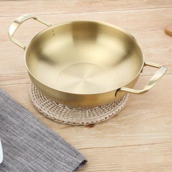 Accesorios de Cocina Infantiles en Acero Inoxidable, Sartenes Clásicas de 18cm/20cm/22cm