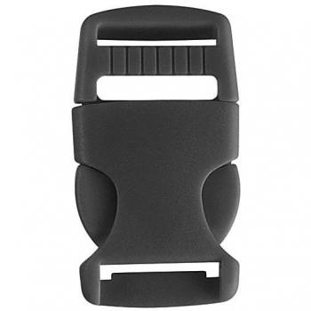 GLOREX 20 mm Paracord‑Schloss – 5 Stück – Schwarz