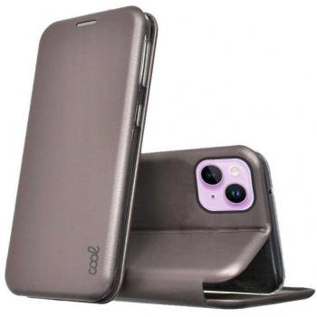 Funda Flip Cover Glamour Plata para iPhone 14