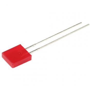 Diodo LED Rosso 7x2.5 mm 12.5 mcd 110° 30 mA 2 V