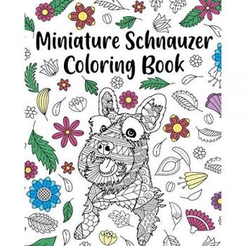Miniature Schnauzer Coloring Book