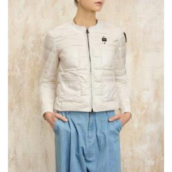 Blouson léger Blauer 25sbldc03007_006950-100 Blanc