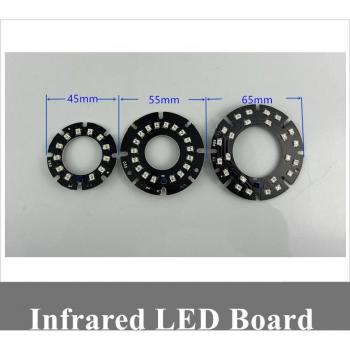 5PCS 90-Degree IR LED Light Board 850nm for Surveillance
