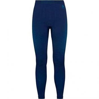 Leggings Tecnici Odlo Performance Warm Uomo (Blu Estate