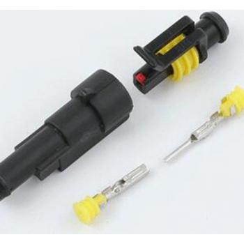 5 Piece AMP 1.5 Male & Female Waterproof Connector Set for Xenon Lights