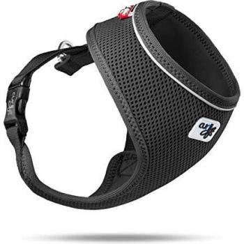 Curli Small Black Air-Mesh Dog Harness