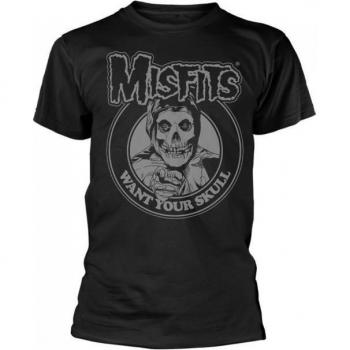 Unisex Skull Riot XL – Black T‑Shirt
