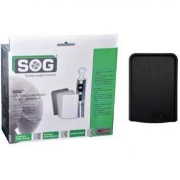 SOG Typ H (C220) Toilettenentlüftung Türvariante schwarz