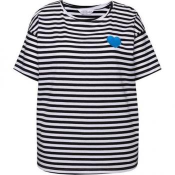 Studio Untold Damen Shirt, Ringeldesign, Größe 46/48, Baumwolle
