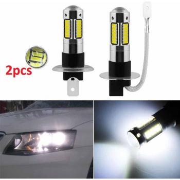 Lámpara Antiniebla LED 12V 4014 6500K 2xH3H1