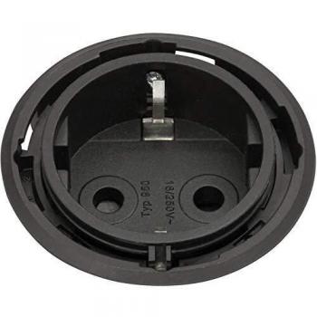 EVOline One Steckdose schwarz 59 mm