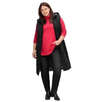 Sheego Curvy Stretch-Jeans PIA, 5-Pocket, schwarz, Größe 88