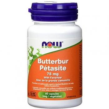 Butternut & Feverfew 60 Veg Caps – NOW Foods