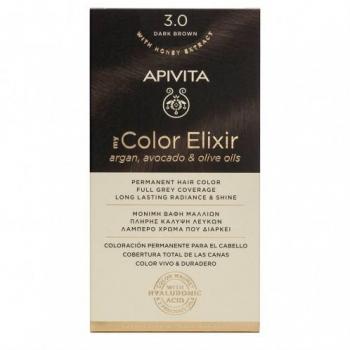 Tinta Apivita My Color Elixir 7.35 Loiro Ouro Mogno