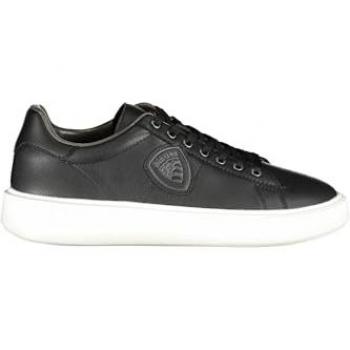 BLUER Sporty Polyester Sneaker – Black, Men’s Size 7 US