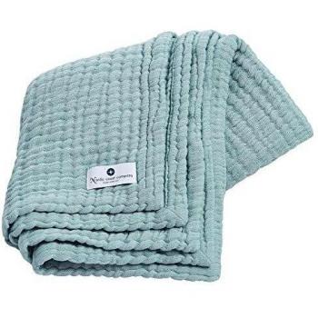 Musselin Tuch 80 x 80 cm jade