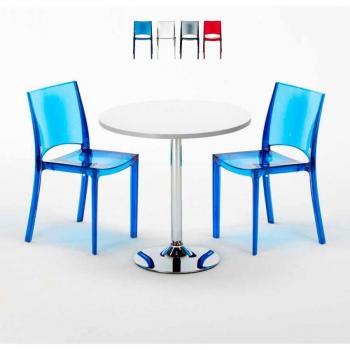 Table et Chaises Ronde 2 Places