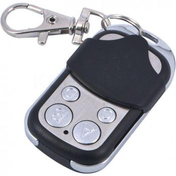 Télécommande clé RF 4 canaux (ABCD) – 433 MHz, gestion porte électrique garage