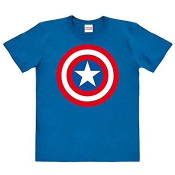 Mädchen Marvel Comics Tee mit Lizenzdesign, Größe 140, bio‑freundlich