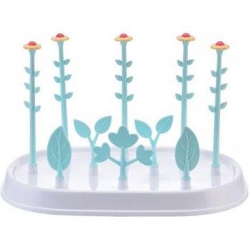 Heat-Resistant Baby Bottle Rack with Flower Shape