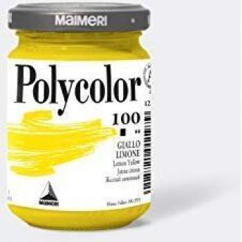 Colore Vinilico Fine Maimeri in Vasetto 140 ml Giallo Limone